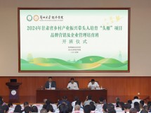 甘肃省2024年乡村产业振兴带头人培育“头雁”项目品牌营销及企业管理培育班在兰州..